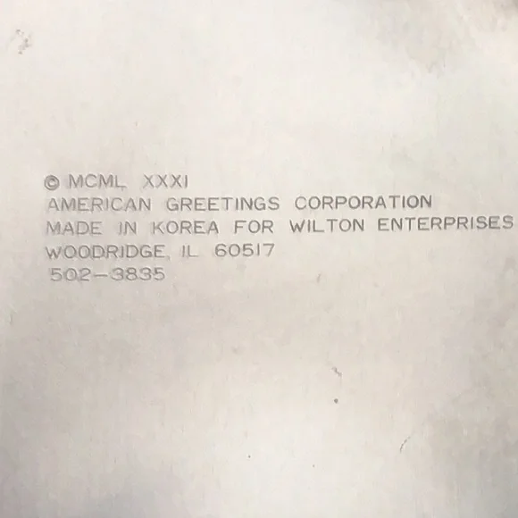 Vintage 1981 Strawberry Shortcake Cake Pan - Picture 3 of 6